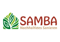 Logo SAMBA - Nachhaltiges Sanieren mit innovativen Materialien